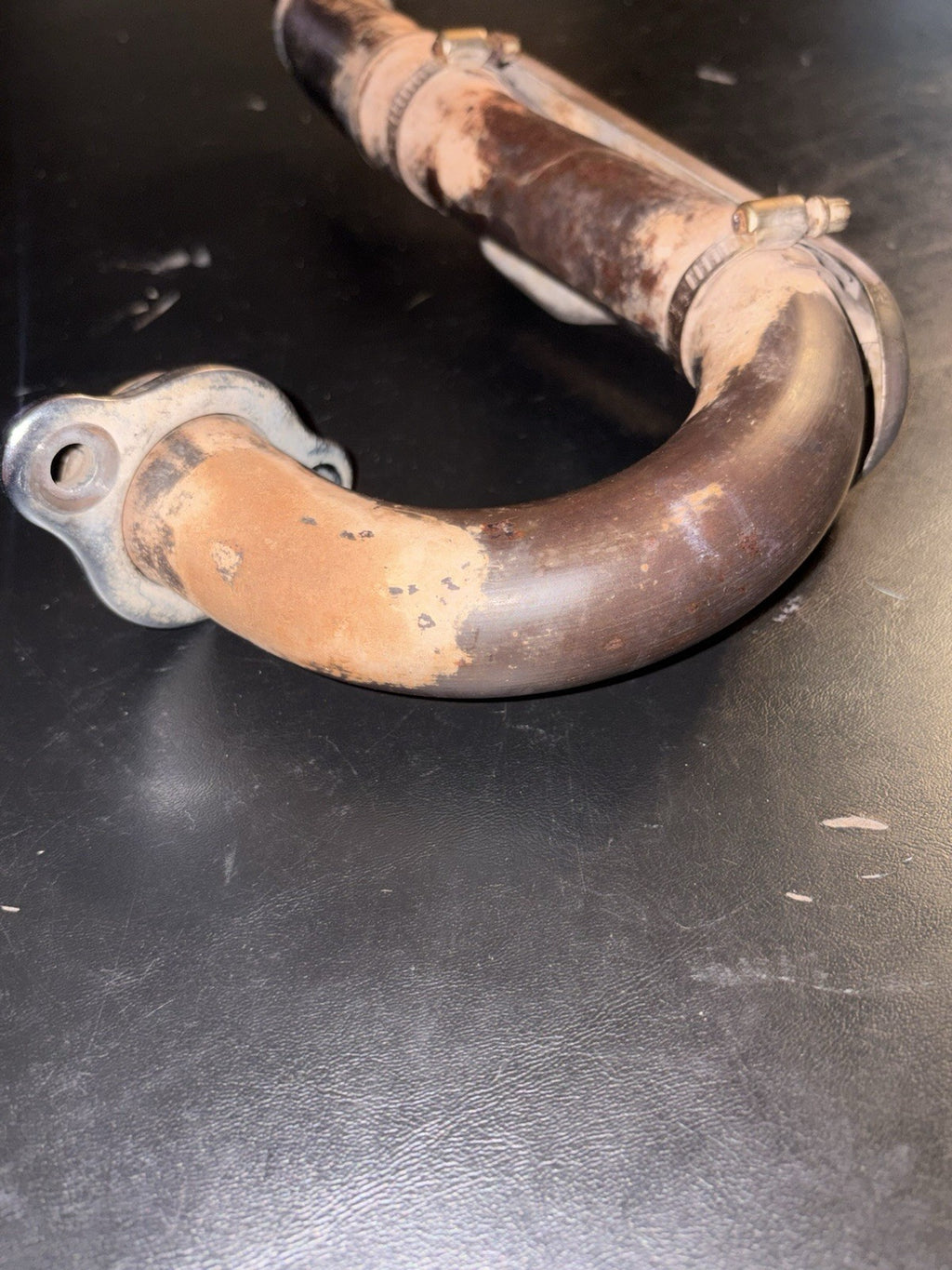 2006 - 2009 Honda Crf250r OEM Head Header Exhaust Pipe Heat Sheild Manifold