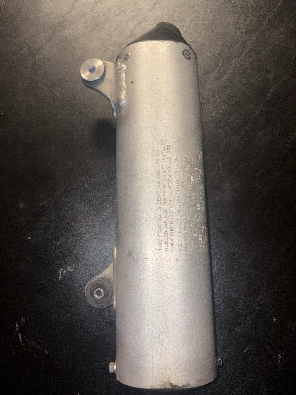 2002-2007 2005 Honda Cr250r OEM Silencer Muffler Exhaust End Tail Pipe Baffle