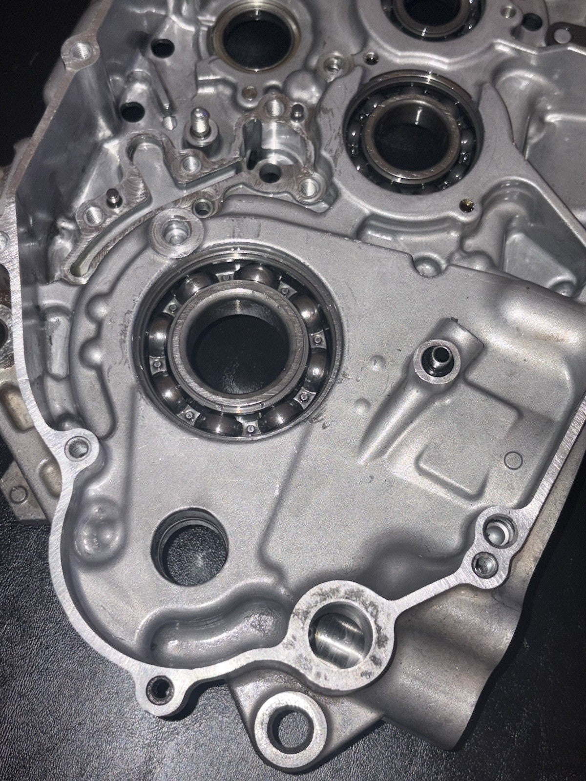 2009 Kawasaki KX450F KX450 Engine Right Crank Case Bottom End Block