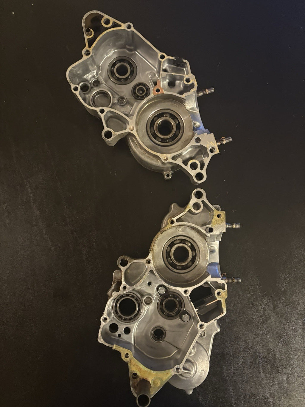 1996-2007 Cr80R Cr85R 2003 OEM Left Right Engine Crank Case Pair Block Bottom
