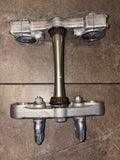 2006 2007 2005 Honda Crf250r OEM Triple Tree Clamps Steering Stem Bar Mounts