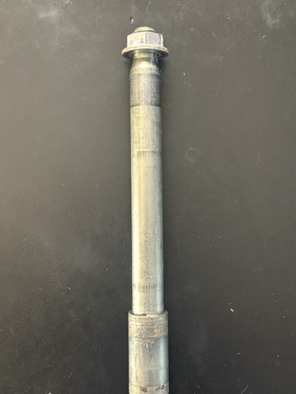 2002 Honda Cr125r OEM Front Wheel Axel Shaft Nut Bolt